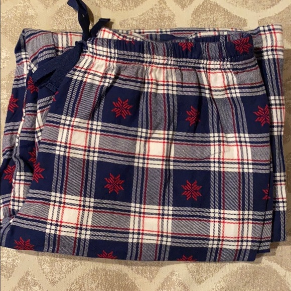 ~Pajamagram~ Christmas Snowflake Pajama Bottom - Picture 1 of 5